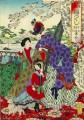 洋装の日本人女性 豊原周信